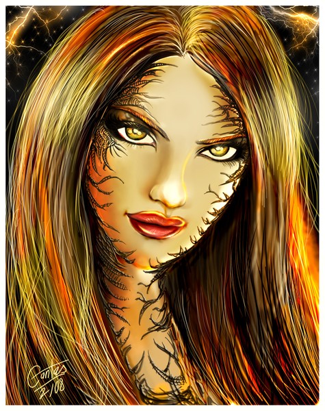 witchblade face