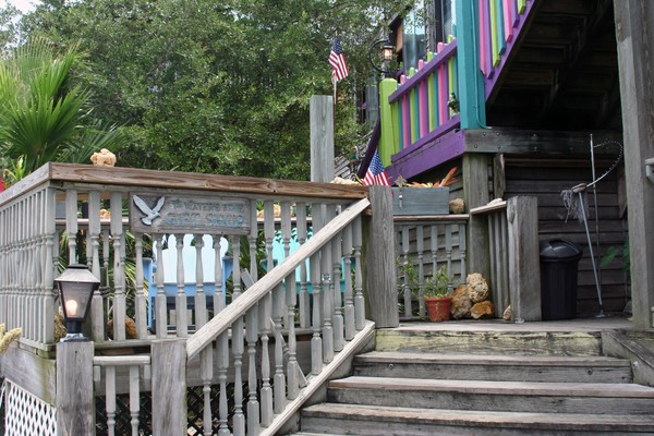 One of Many Colorful Buildings in Cedar Key