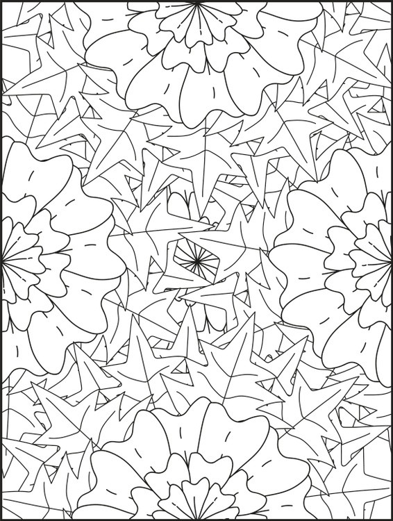 Abstract Coloring Pages 519