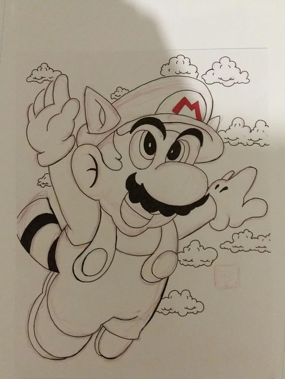 Racoon Mario