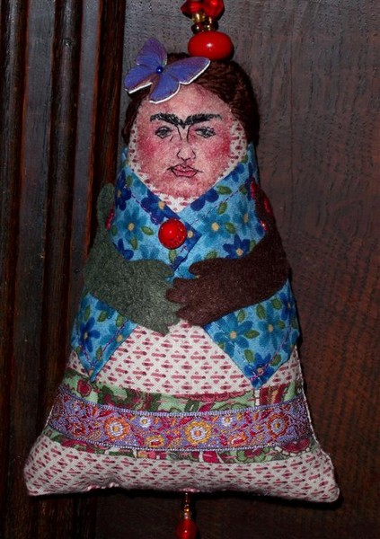 Frida Kahlo Dotee Doll