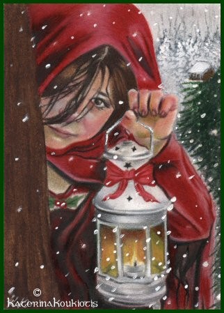 Home for the Holidays-ACEO