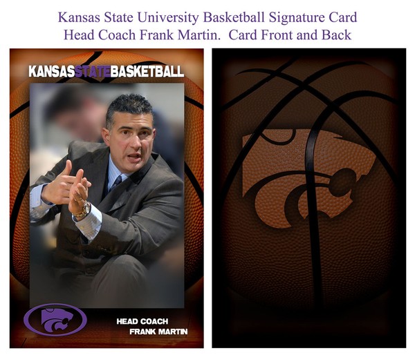 KSU Coach Frank Martin Signature Card