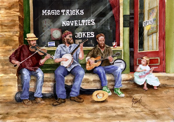 Eureka Springs Novelty Shop String Quartet