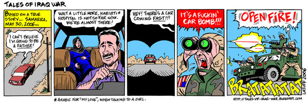 Tales of Iraq War webcomics 3