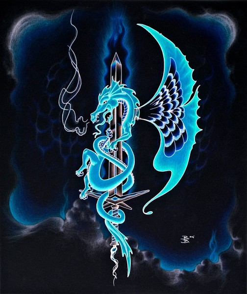 Blue Dragon Sword