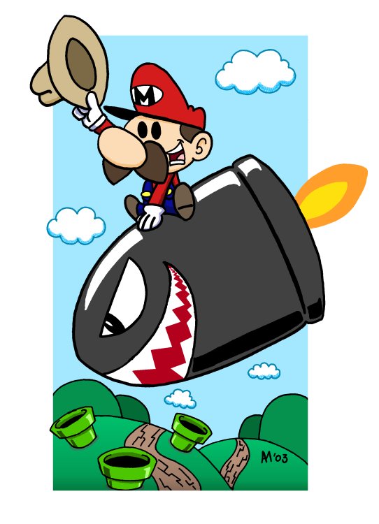 Ride 'em Mario
