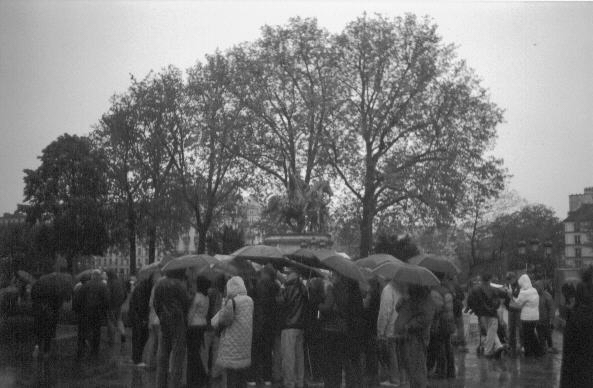 Rainy Paris