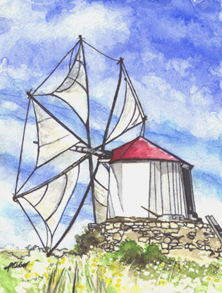 Windmill on Madeira