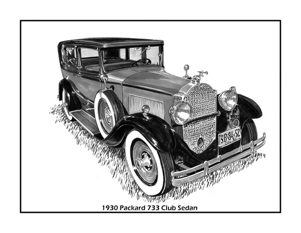 1933 Packard 733 Club Sedan