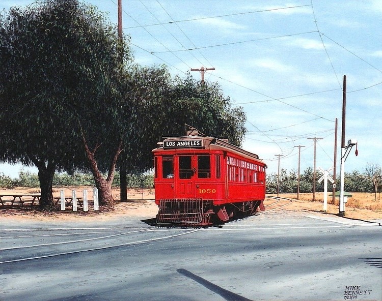 Los Angeles Trolley #1050