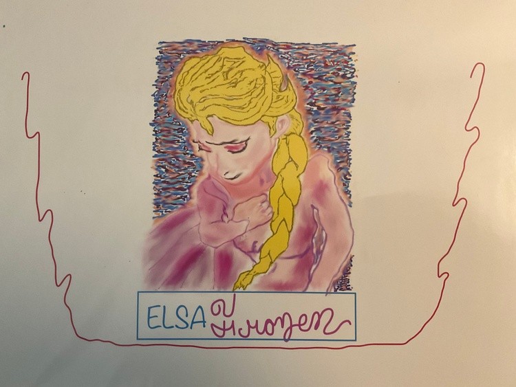 Frozen (Elsa) Disney Character digital art