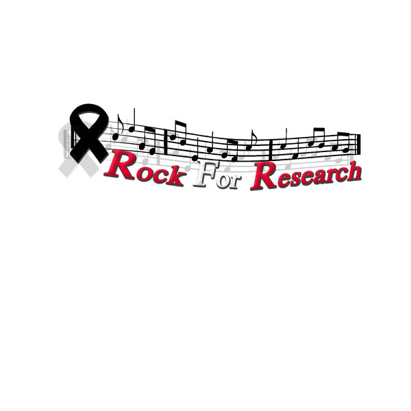rock for research logo design