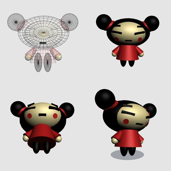 Pucca-First Try at 3DS Max