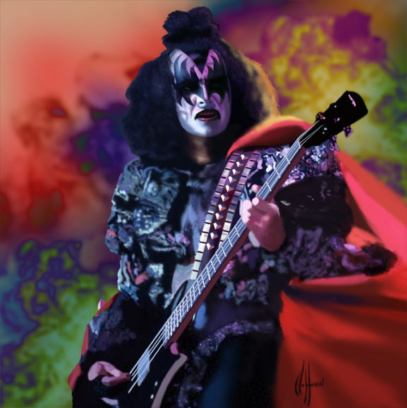 Gene Simmons Psychedelic