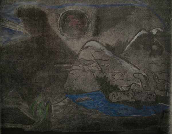 Franz Marc Sketch #32 : REFUGE