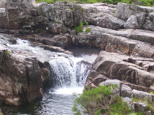 Glen Etive Waterfall