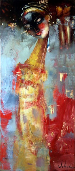 14054, Dreams, 100-45 cm, oil on canvas, 2004