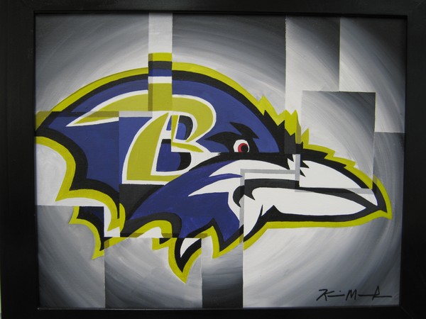 Baltimore Ravens Painting