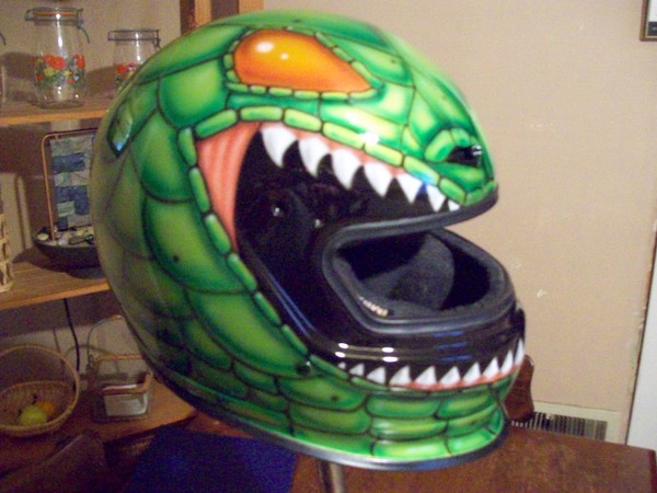 monster helmet
