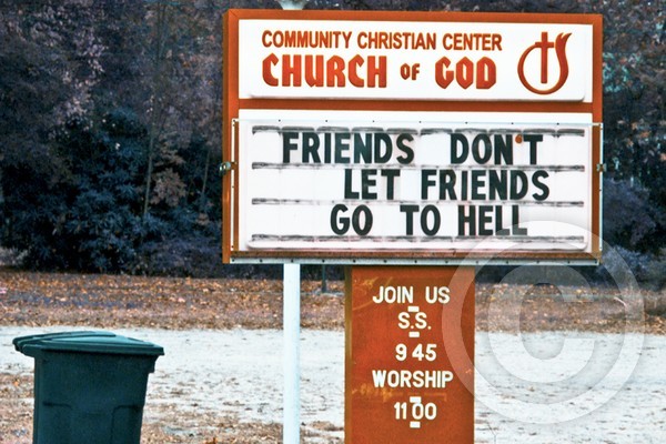 Friends don't let Friends go to Hell