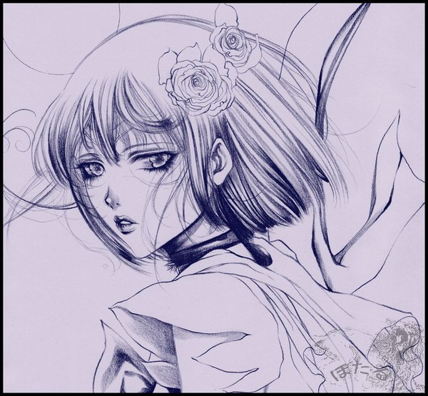 Sailor Saturn Senshi Of Silence Sketch