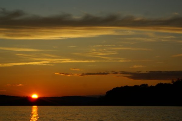 Sunset on the River