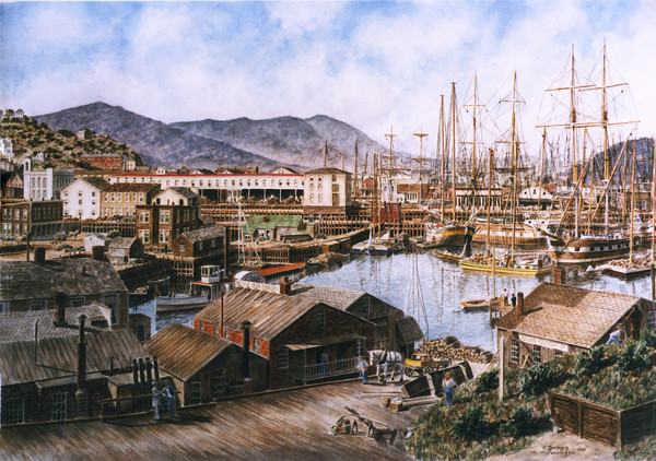San Francisco: Yerba Buena Cove: ca. 1854