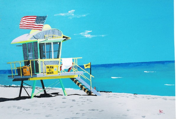 Life Guard Station Miami Beach