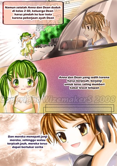 Manga sample page 2 Full color