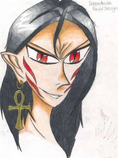 Arata as the Demon Sefet-Ne-Seki