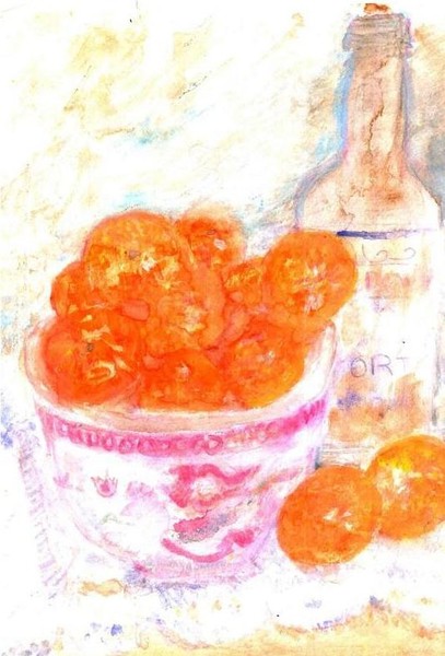 Tangerine stilllife