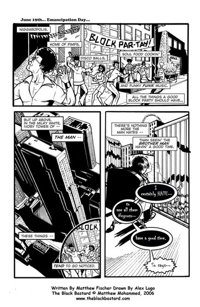 Black Bastard Graphic novel page 2