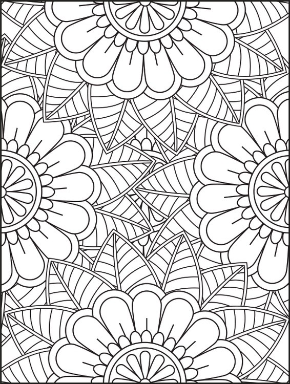 Abstract Coloring Pages 3