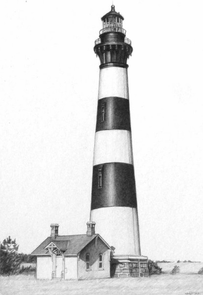 Bodie Island Lighthouse Outter Banks NC