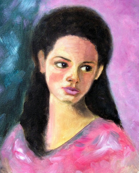 SOLD (portrait of girl)