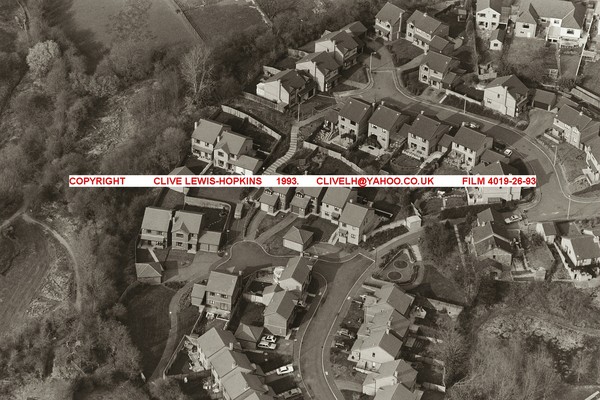 Aerial photo Harolds Way(top end), Hanham, Bristol