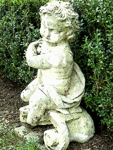 Statue of child