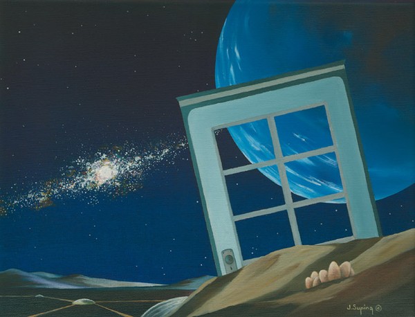 Surreal Window on the Universe