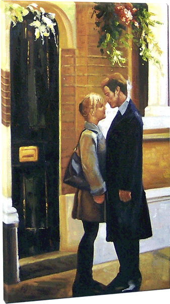 BEFORE A LONG DAY Oil Painting