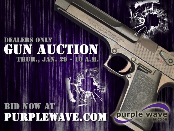 Gun Auction Web ad