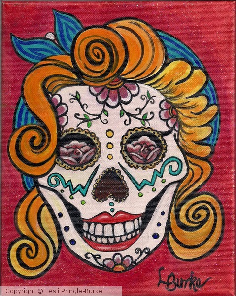 Sugar Skull Marilyn