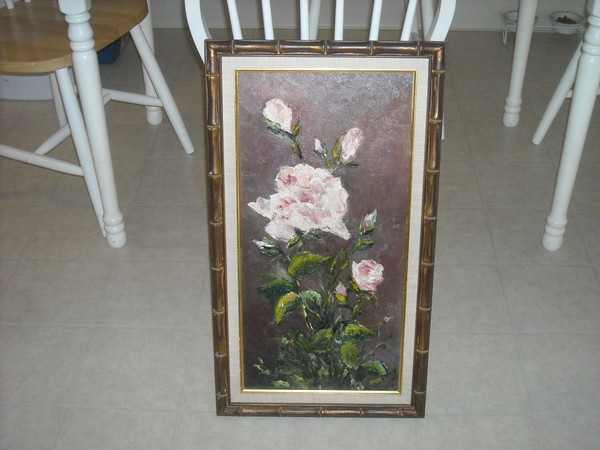 Vintage Oil painting Signed by Hilja