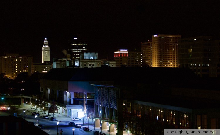 Baton Rouge at night
