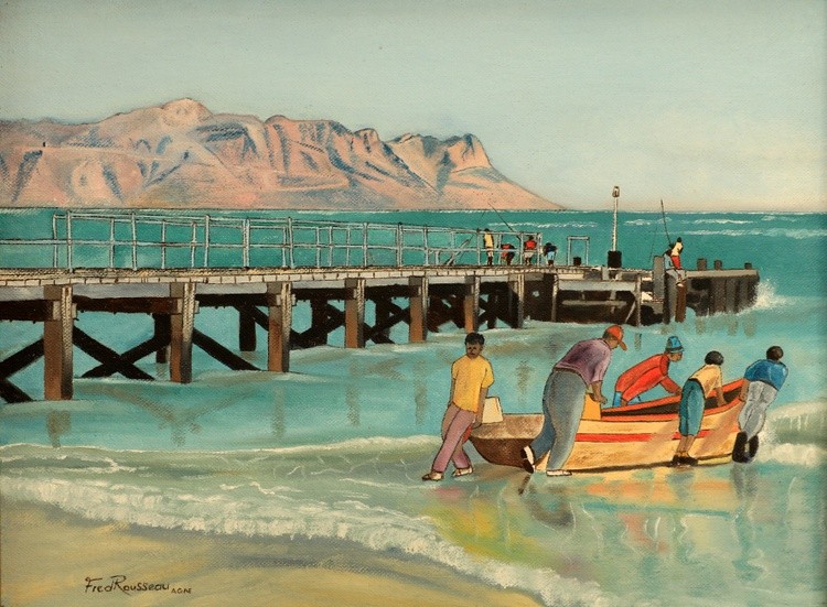 Old Jetty at Gordon's Bay,Western Cape,SA