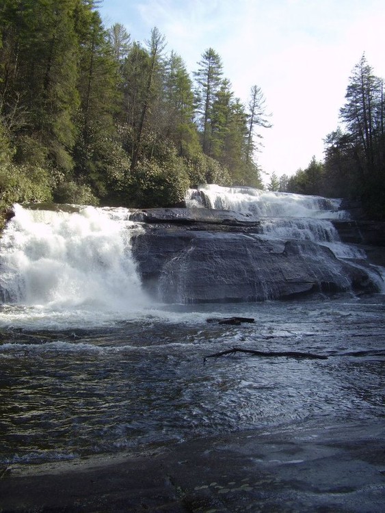 Asheville NC waterfall