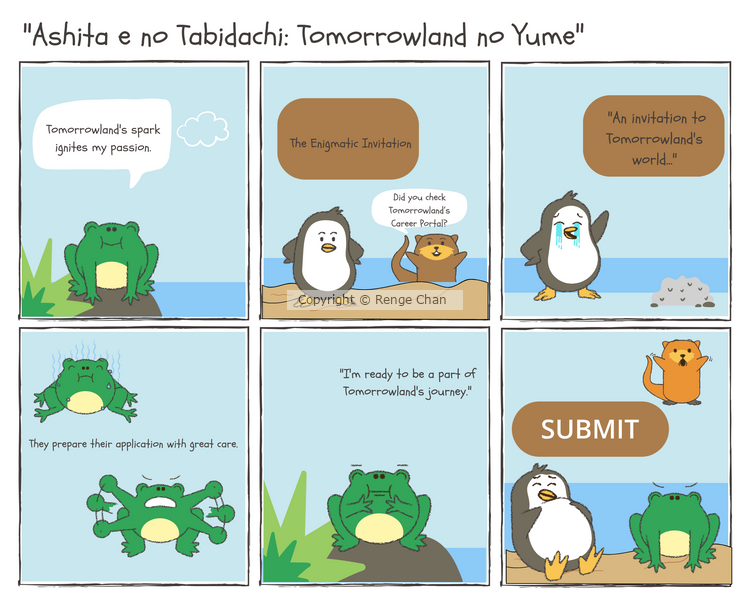 Ashita e no Tabidachi: Tomorrowland no Yume