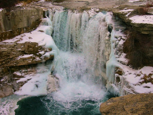 Lumbrick Falls- Winter 2009