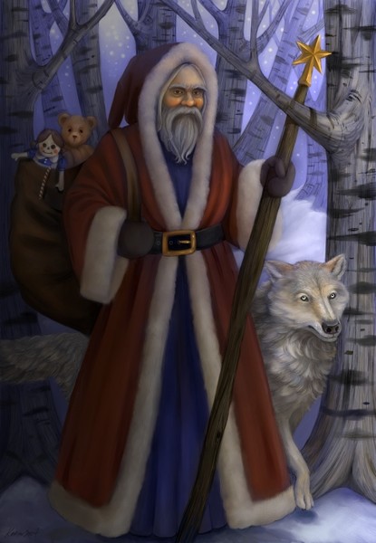 Wolf Santa