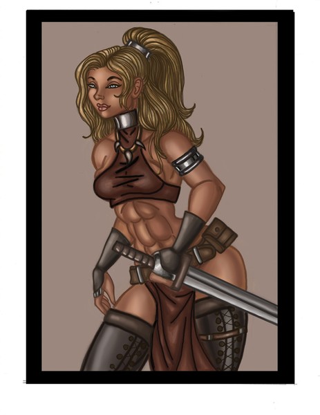 Warrior Babe Davidfolkie Commissions